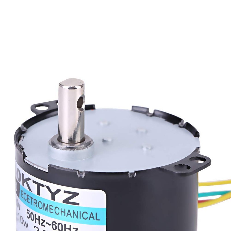 Pyramid Motor 230V, 50KTYZ AC 220V 10W 0.5A, Quiet Permanent
