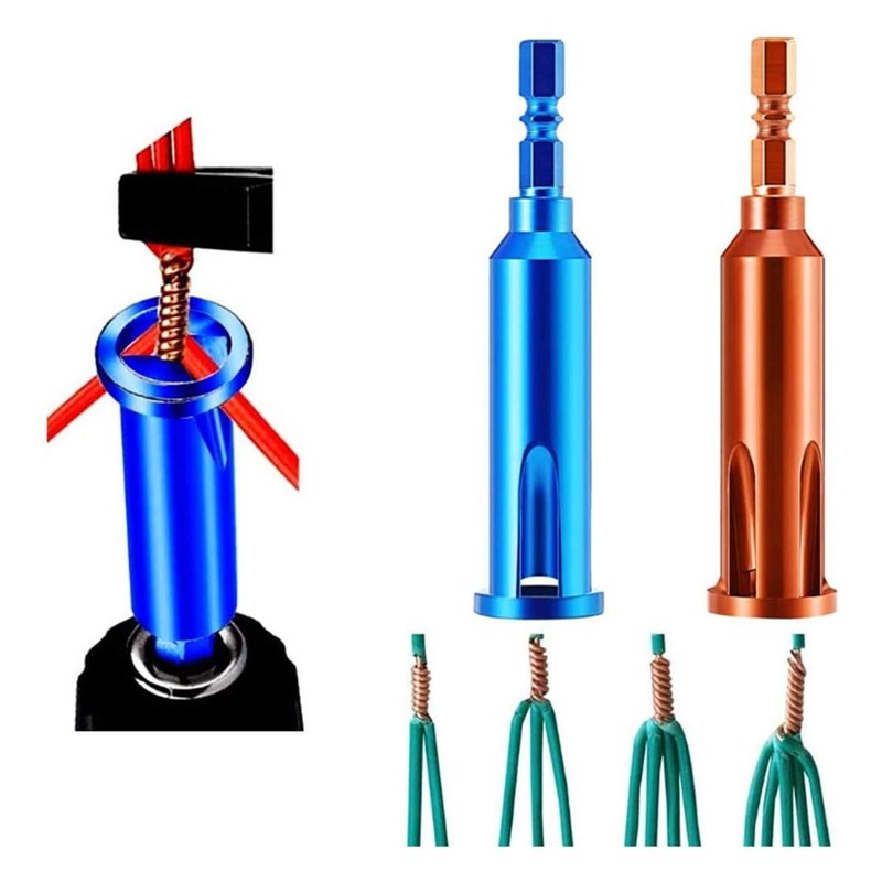 Techson Wire Twisting Tools, Wire Terminals Tools for Stripping and