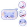 Minkissy 4sets Bath Sponges Cartoon Animal Soft Scrubber Bath Brush