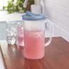 Sterilite 2 Qt Round Pitcher, Spout and Handle for Easy