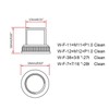 Vacatga 10pcs Circuit Breaker Waterproof Dust Cover with 12mm Bottom
