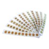 Productos comerciales Balines Con Parche Auriculoterapia 100 Piezas Con Figuras