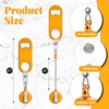 Honoson 8 Pieces Flat Bottle Opener Bartender Retractable Beer Opener