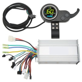 Electric Bike Scooter Brushless Speed Motor Controller 48V 60V 500W Brushless Motor Controller with LCD Display