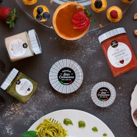 Cascina San Cassiano Crema Parmigiano Reggiano D.O.P Condimento Senza Glutine per Primi e Secondi Piatti - Vasetto da 150g