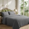 KASENTEX Quilt-Bedding-Coverlet-Blanket-Set, Machine Washable, Ultra Soft, Lightweight, Stone-Washed, Detailed Stitching