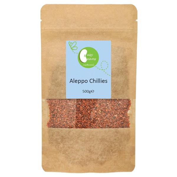 Aleppo Chilli Flakes, Aleppo Pepper (Pul Biber) by Busy Beans (500g)