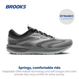 Brooks Men’s Revel 7 Neutral Running Shoe - Primer/Blackened Pearl - 12 Medium
