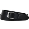 Frentree Genuine Leather Belt for Men, Black, Classic, 1.2", MADE
