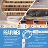 SIRS-E White LED Strip Lights, StripFlexLED Professional Grade Flexible Tape,