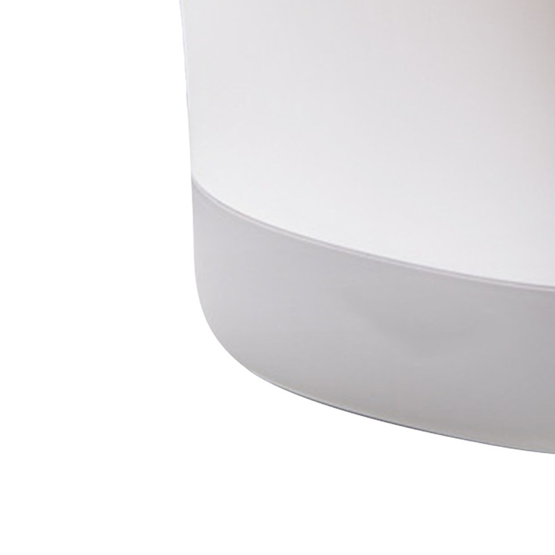 Mini Trash Can with Lid Small Desktop Trash Can Detachable