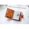 Moterm Pocket Regular Rings Planner - Genuine Leather Binder Organiser