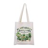 Plant Addict Social Club Tote Bag Gardener Gift Plant Lover