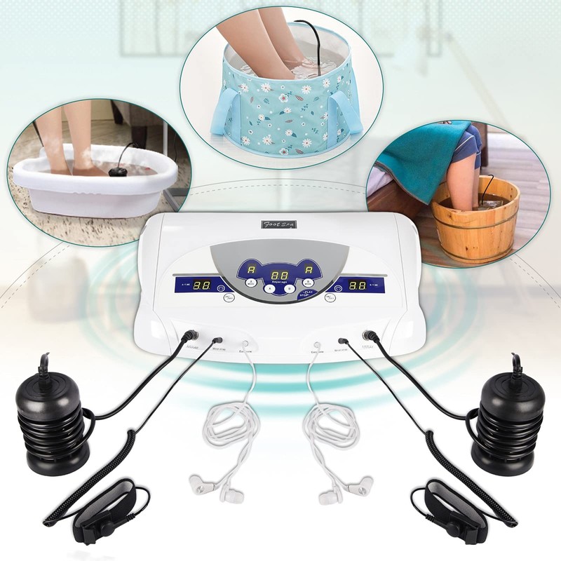 Boeetech Dual Foot Spa Detox Machine, Foot Bath Spa Ionic