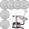 Boao 6 Packs French Press Replacement Cafetiere Filter Mesh Screen