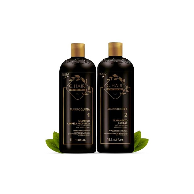 G.HAIR Moroccan Professional Hair Smoothing Straightening Treatment Kit - Pre-treatment