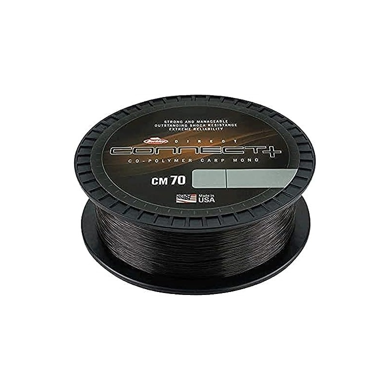 Berkley Unisex Connect Mono CM70 Line-10lb, 0.30mm, Mudd Brown, 1000