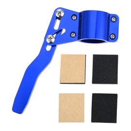 Blinker Lever Turn Signal Rod Aluminum Position Up Kit Blinker Extension Rod Compatible with 18φ to 28φ Adjustable Angle (Blue)