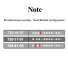 FUSCH New Rear Cargo Bed Lamp Light Switch Fits for