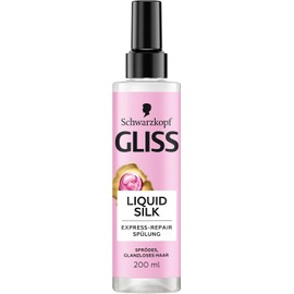 Gliss Express Repair Conditioner Liquid Silk (200 ml), Conditioner for Exceptionally Soft Hair, Conditioner with Heat Protection up to 230 °C
