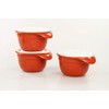 TUPPERWARE Combiplus Mixing Bowl Small 650 ml (3) Terracotta with