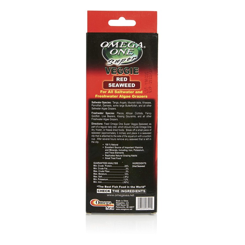 Omega One Seaweed, 24 Sheets