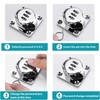 Cabinet Password Locks, Cabinet Door Combination Lock with 6 Screws,