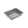 Chef Aid Non-Stick Carbon Steel Roasting Tray, Durable Coating, Measuring