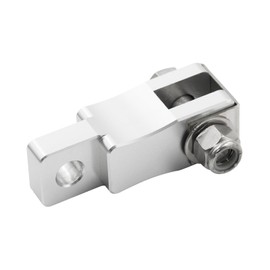 Dranvosk Clutch Pedal Extender Gas Foot Pedal Extension for Peterbilt 379 389 378 386 Truck Accessories(Silver)