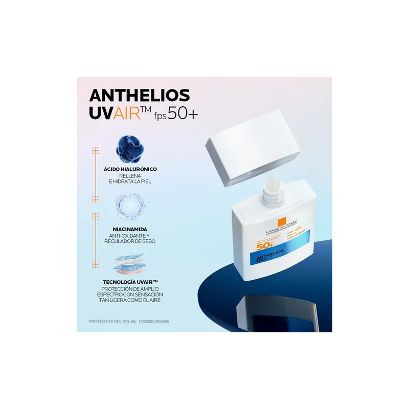 Anthelios UV AIR Protector Solar Ultra Ligero 40ml La Roche-Posay