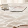 Bedsure Fleece Blankets Queen Size Cream - Bed Blanket Soft