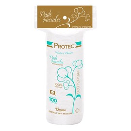 Pads Desmaquillantes Protec Exfoliantes 100 Pads