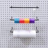 5 Pack Extendable Pegboard Paper Towel Holder,Pegboard Hook for Workshop,Garage,Kitchen,Laundry