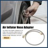 INFINAUTO 80cm 31" Car Tire Air Inflator Hose Adapter Quick