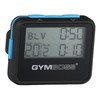 Gymboss Interval Timer and Stopwatch – Soft Coating Black/Blue