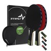 ZTTENLLY Ping Pong Paddle with Carbon Technology | Performance-Series,7-ply Finest