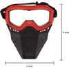 Toyer 2 Pack Face Mask Tactical Mask Compatible with Nerf