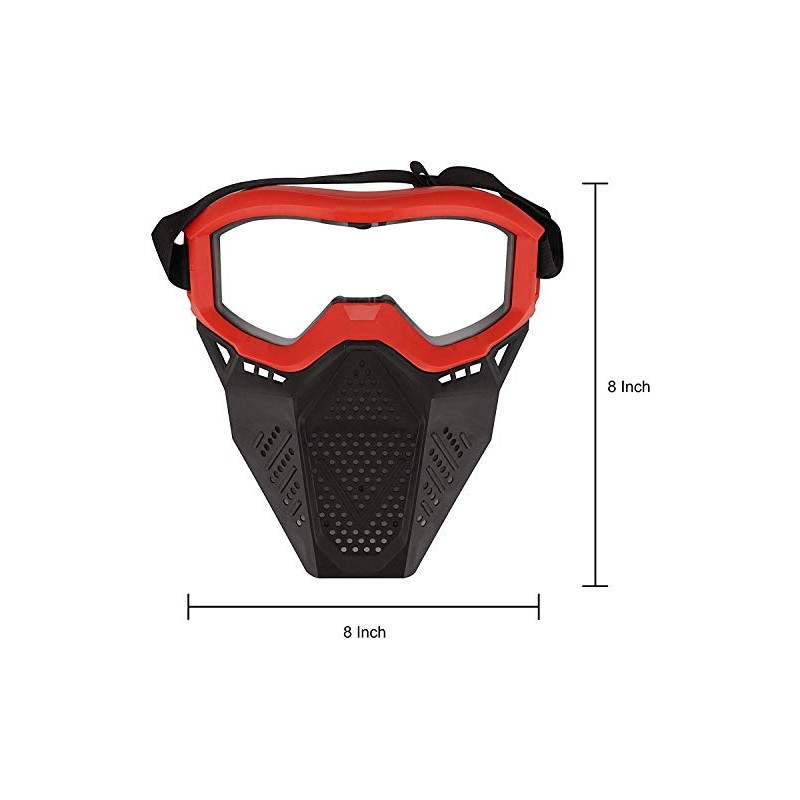 Toyer 2 Pack Face Mask Tactical Mask Compatible with Nerf
