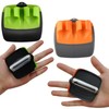 4 Pack Palm Peeler,Hand Vegetable Peeler, Finger Grips Comfortable to