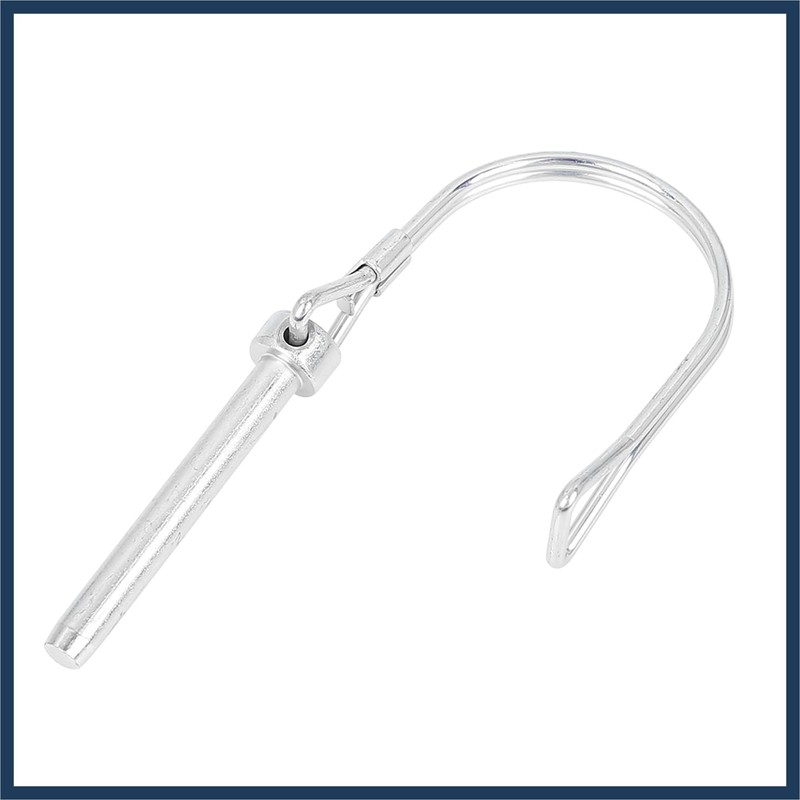 INFINAUTO 2pcs Bicycle Arch D Shape Trailer Shaft Locking Pin