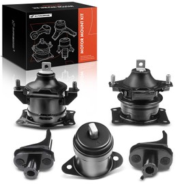 A-Premium 5PCS Engine Motor Mount and Center Suspension Mount Set Compatible with Acura TL 2004 2005 2006 2007 2008, 3.2L 3.5L, DOHC Automatic Transmission, Replace# 50830STXA02, 50820SDBA01