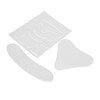 18pcs Reusable Wrinkle Pad Silicone Soft Portable Forehead Face Neck