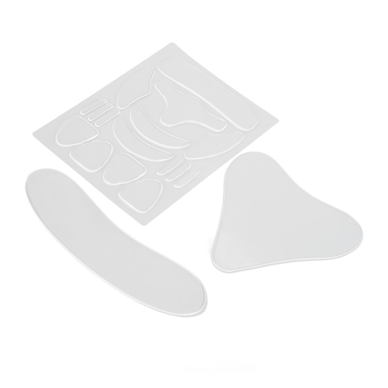18pcs Reusable Wrinkle Pad Silicone Soft Portable Forehead Face Neck