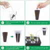 JustSmart 60 Pack Grow Sponges Seed Starter Root Pod Kit