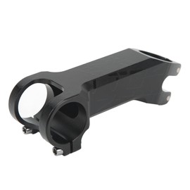 Bike Stem Aluminium Alloy Black Mountain Bike Handlebar Riser Negative 25 Degrees Bike Short Handlebar Stem Riser 90mm