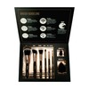 Profusion Cosmetics Professional Brush Vault 8 Piece Makeup Brush +