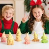 RESIN GO Candle Mold Sets, 6 Pcs Christmas Elf Silicone