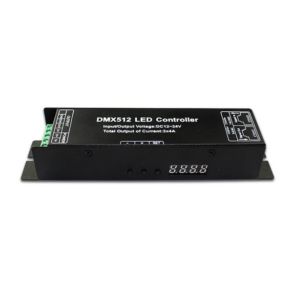DMX512 LED Controller 3 Channel DMX Decoder with RDM Digital