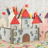 MCE-Commerce Wooden Castle or Castle Craft Set for Children's Birthday
