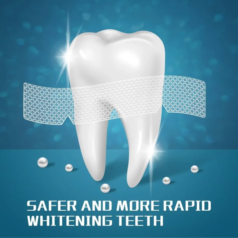 Tiras Blanqueadoras De Dientes Para Dientes Sensibles, 14 Ti